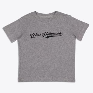 West Hollywood California Vintage Team Toddler T-Shirt