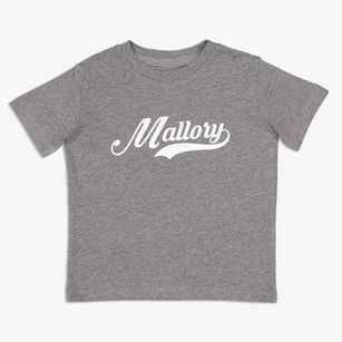 Mallory West Virginia Vintage Team Toddler T-Shirt
