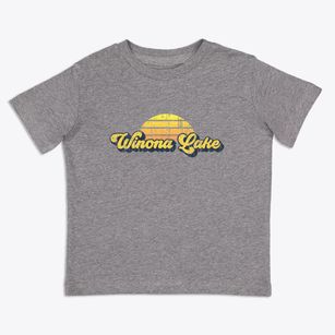 Winona Lake Indiana Sublime Sunset Toddler T-Shirt
