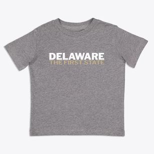  Delaware White and Gold Toddler T-Shirt