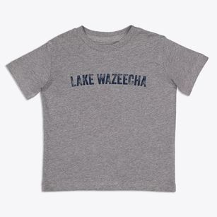 Lake Wazeecha Wisconsin Timeless Retro Toddler T-Shirt