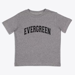 Evergreen Wisconsin Varsity Toddler T-Shirt