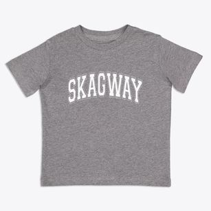Skagway Alaska Varsity Toddler T-Shirt