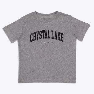Crystal Lake Iowa Urban Vibe Toddler T-Shirt