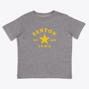 Fenton Iowa Star Toddler T-Shirt