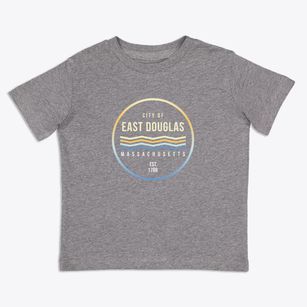 East Douglas Massachusetts Color Fade Toddler T-Shirt
