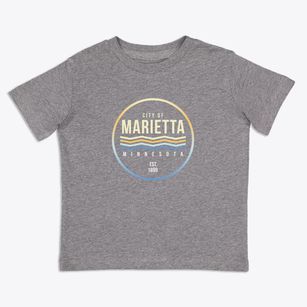 Marietta Minnesota Color Fade Toddler T-Shirt