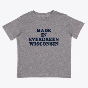 Evergreen Wisconsin Classic 70s Toddler T-Shirt