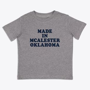 Mcalester Oklahoma Classic 70s Toddler T-Shirt