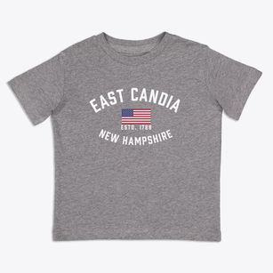 East Candia New Hampshire Patriot Toddler T-Shirt