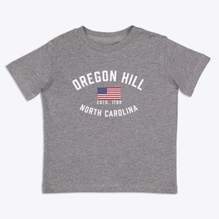 Oregon Hill North Carolina Patriot Toddler T-Shirt
