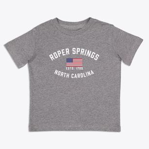 Roper Springs North Carolina Patriot Toddler T-Shirt