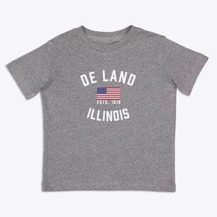 De Land Illinois Patriot Toddler T-Shirt