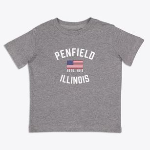 Penfield Illinois Patriot Toddler T-Shirt