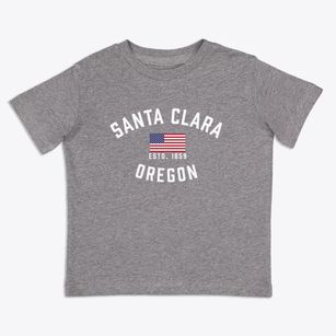 Santa Clara Oregon Patriot Toddler T-Shirt