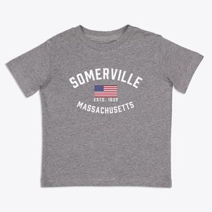 Somerville Massachusetts Patriot Toddler T-Shirt