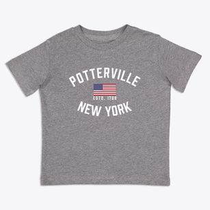 Potterville New York Patriot Toddler T-Shirt