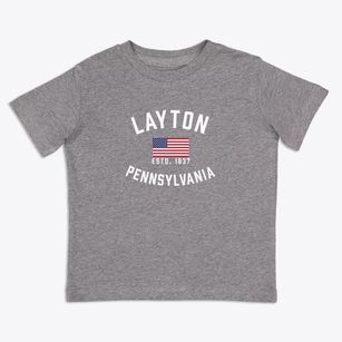 Layton Pennsylvania Patriot Toddler T-Shirt