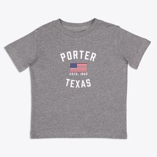Porter Texas Patriot Toddler T-Shirt