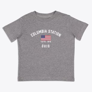 Columbia Station Ohio Patriot Toddler T-Shirt