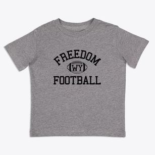 Freedom Wyoming Football Toddler T-Shirt