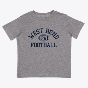 West Bend Pennsylvania Football Toddler T-Shirt