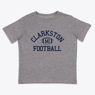 Clarkston Michigan Football Toddler T-Shirt