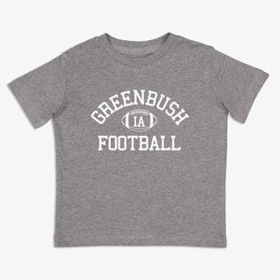 Greenbush Iowa Football Toddler T-Shirt