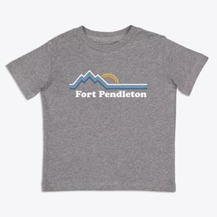 Fort Pendleton Maryland Mountain View Toddler T-Shirt