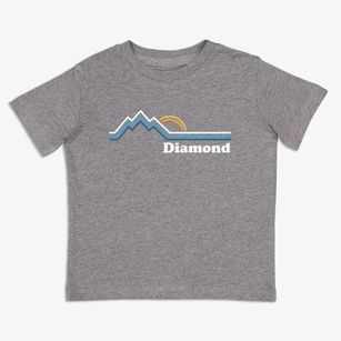 Diamond Wyoming Mountain View Toddler T-Shirt