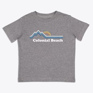 Colonial Beach Virginia Mountain View Toddler T-Shirt
