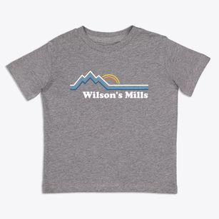 Wilson's Mills North Carolina Mountain View Toddler T-Shirt