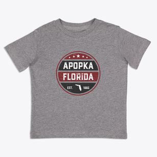 Apopka Florida Americana Toddler T-Shirt