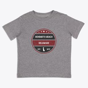 Rehoboth Beach Delaware Americana Toddler T-Shirt
