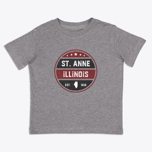 St. Anne Illinois Americana Toddler T-Shirt