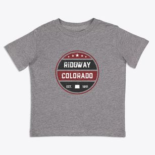 Ridgway Colorado Americana Toddler T-Shirt
