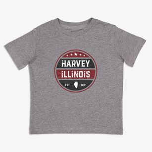 Harvey Illinois Americana Toddler T-Shirt