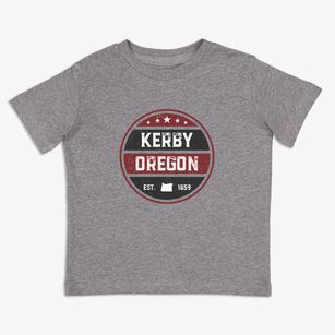 Kerby Oregon Americana Toddler T-Shirt