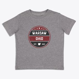 Warsaw Ohio Americana Toddler T-Shirt