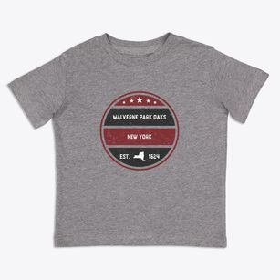 Malverne Park Oaks New York Americana Toddler T-Shirt