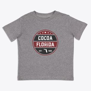 Cocoa Florida Americana Toddler T-Shirt