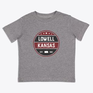 Lowell Kansas Americana Toddler T-Shirt