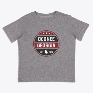 Oconee Georgia Americana Toddler T-Shirt