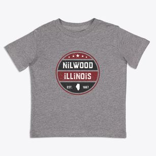 Nilwood Illinois Americana Toddler T-Shirt