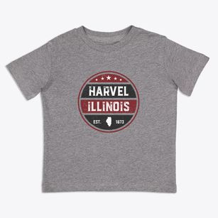 Harvel Illinois Americana Toddler T-Shirt