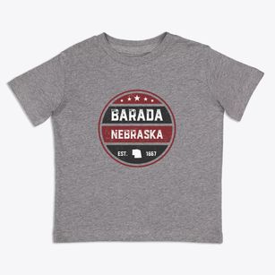 Barada Nebraska Americana Toddler T-Shirt