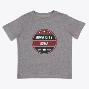 Iowa City Iowa Americana Toddler T-Shirt