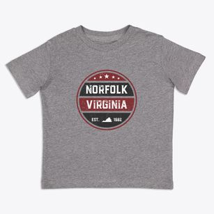 Norfolk Virginia Americana Toddler T-Shirt