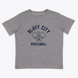 Bluff City Illinois Pickleball Toddler T-Shirt