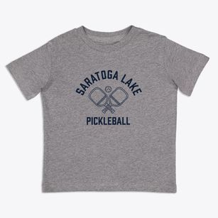Saratoga Lake New York Pickleball Toddler T-Shirt